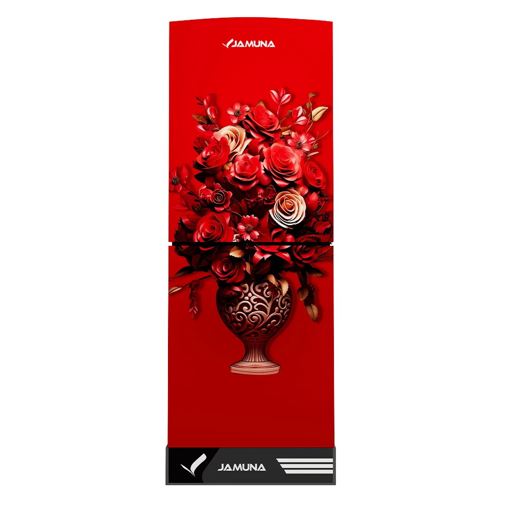 Refrigerator-BM2J8QD Red Flower